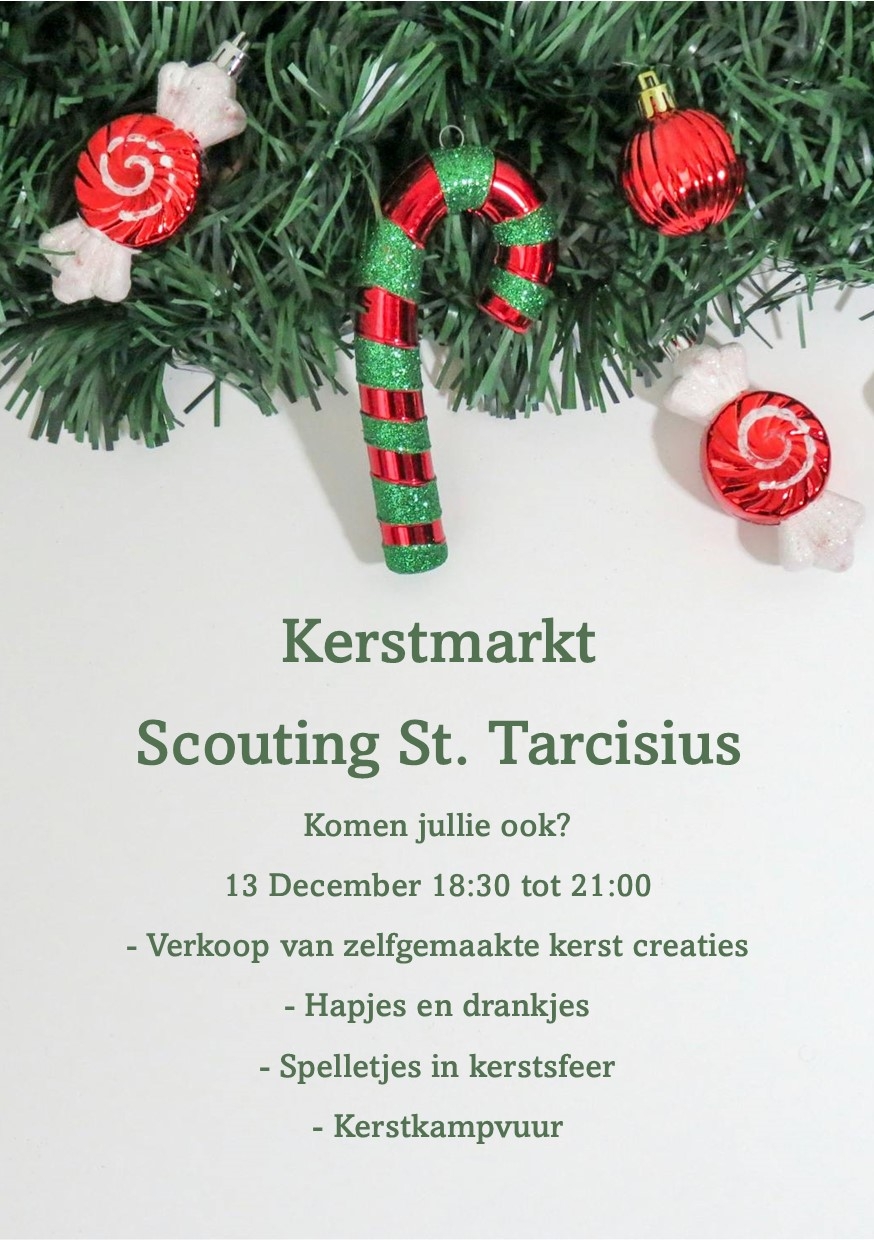 Uitnodiging kerstmarkt 2025